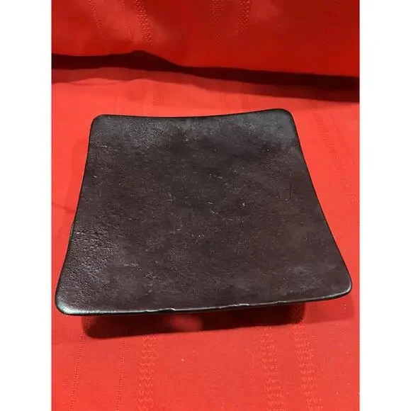 black cast iron square plate - Picture 1 of 2